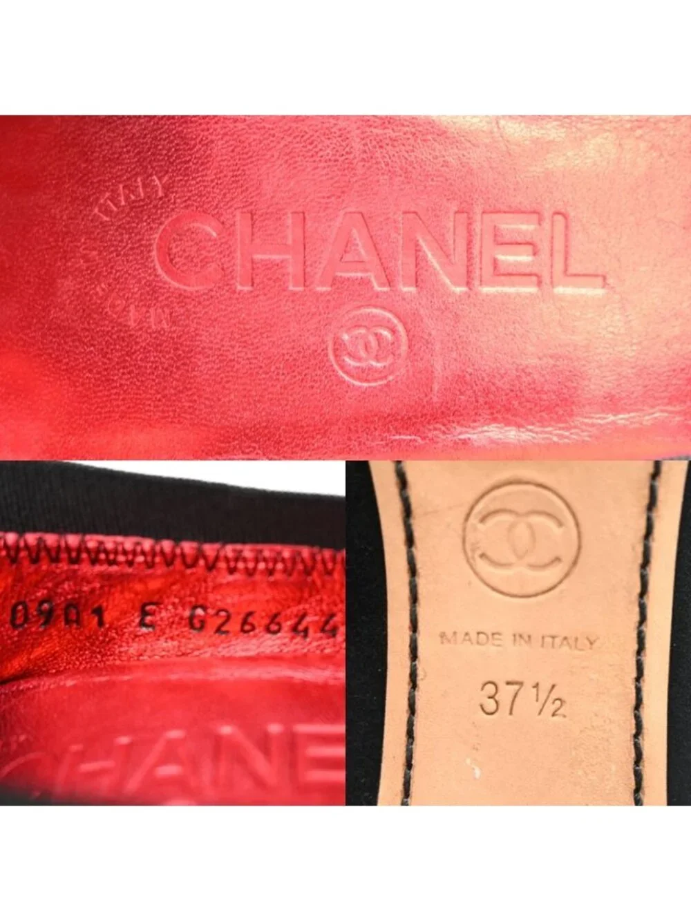 Chanel Pumps Heel Black